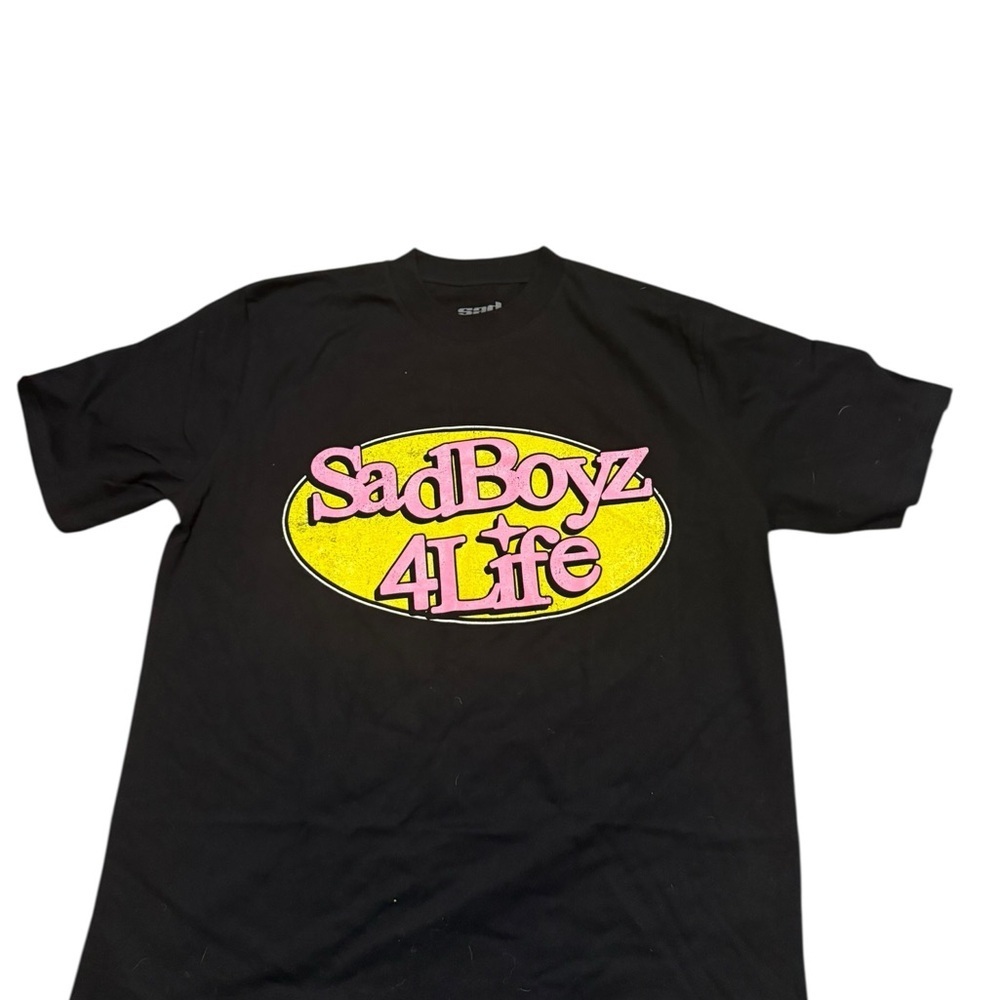 Juniors H Sad Boyz 4 life Cherub graphic tee size Large brand new